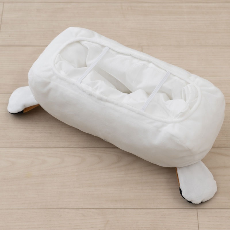 SDS もちもちシマエナガ ティッシュケースカバー 外寸:約W32×D19×H15cm