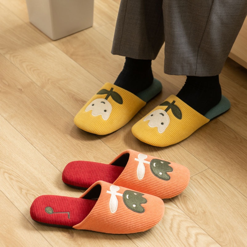 アツコマタノ スリッパ Mサイズ（約22～24cm）/Lサイズ（約24～26cm