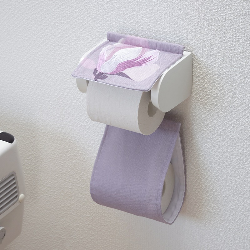 M+home マグノーリア ペーパーホルダーカバー ピンク