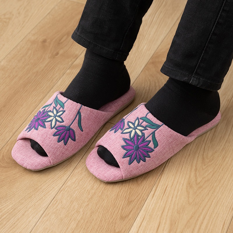 シビラ レジェンダ スリッパ 適応サイズ:約22～24cm ブルー/ベージュ