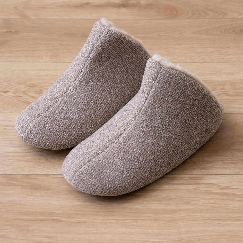 シビラ ヌエス スリッパ 適応サイズ:約22～24cm ベージュ/ブラック