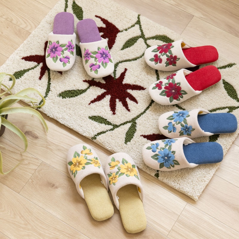 ★シビラ トパシオ スリッパ 適応サイズ：約22～24cm ブルー/パープル/レッド/イエロー