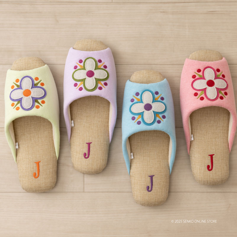 ★ホコモモラ スリッパ サルモン 適応サイズ:約22~24cm ブルー/グリーン/ピンク/レッド