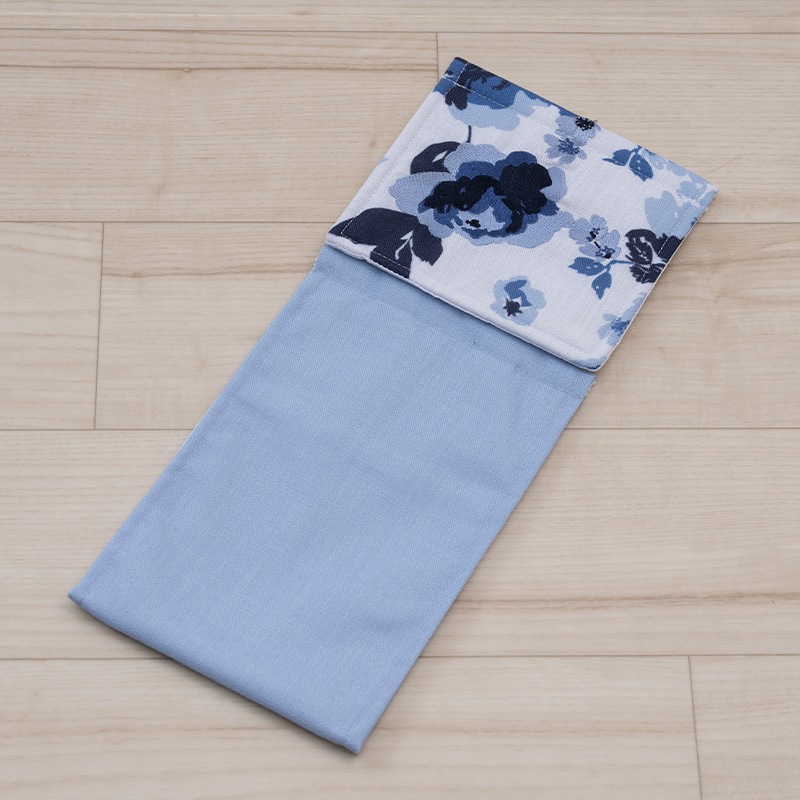 M+home クッカ ペーパーホルダーカバー ネイビーブルー