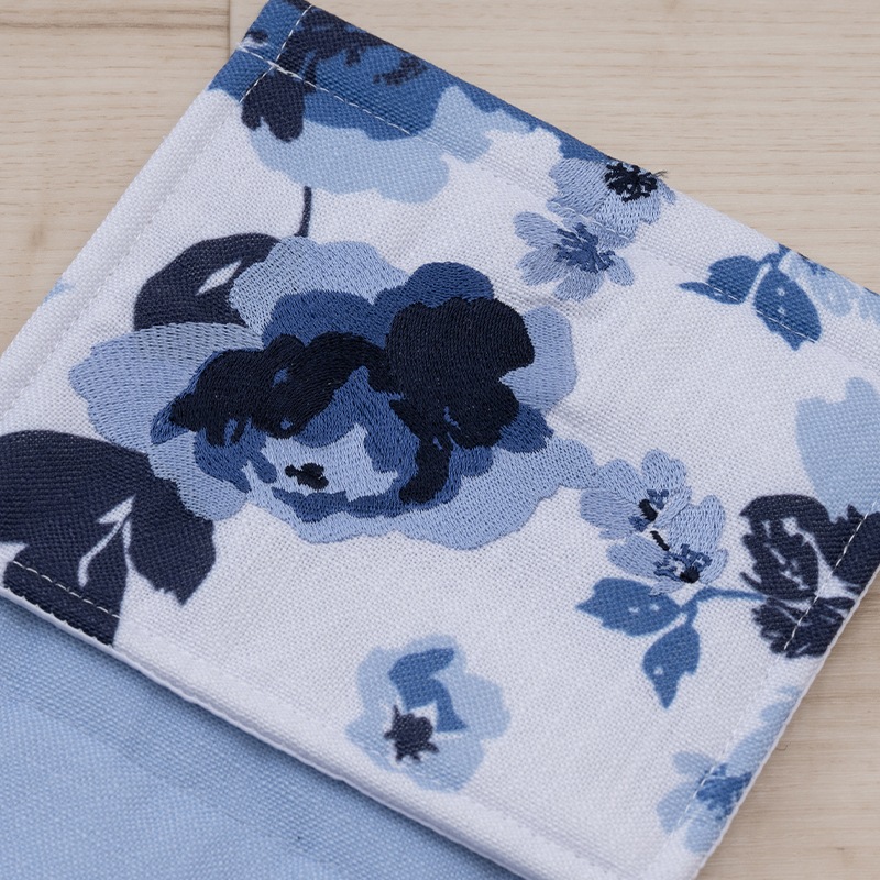 M+home クッカ ペーパーホルダーカバー ネイビーブルー