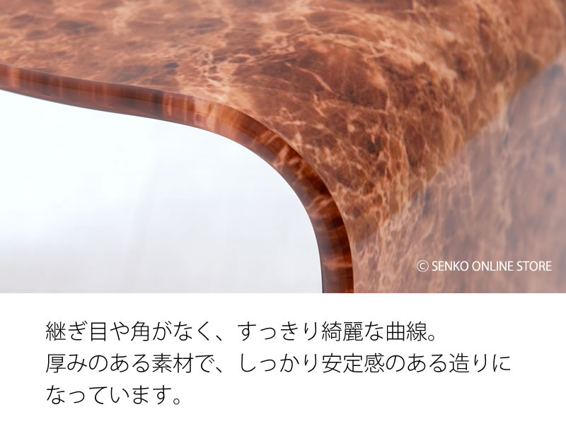 ★マーブルストーン バスチェア M(高さ約25cm) ブラウン ラッピング/のし対応不可