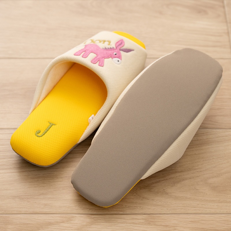 ホコモモラ ドンキホーテ スリッパ 適応サイズ:約22～24cm ブルー/グリーン/レッド/イエロー