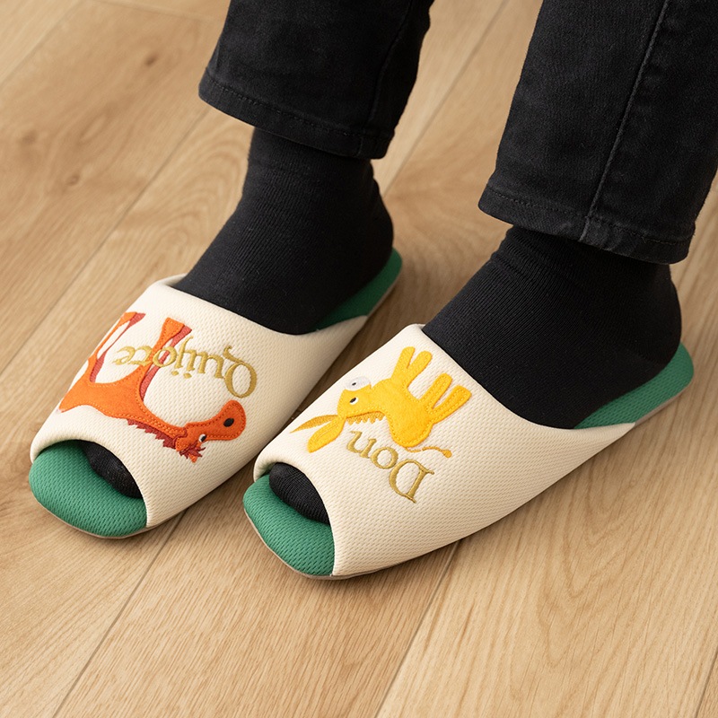 ホコモモラ ドンキホーテ スリッパ 適応サイズ:約22～24cm ブルー/グリーン/レッド/イエロー