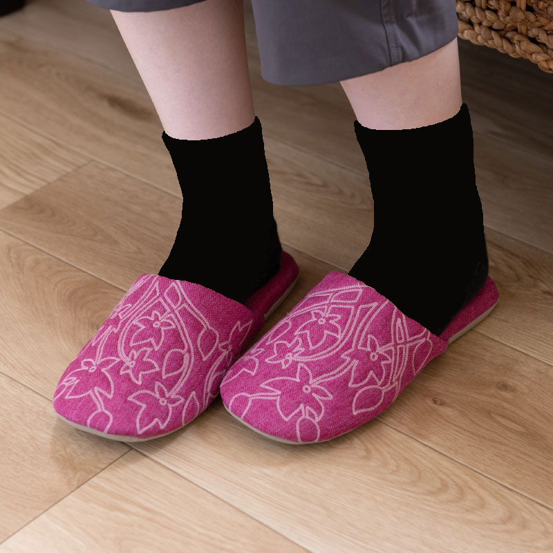 シビラ ベネフィシオス スリッパ Mサイズ(約22~24cm) ベージュ/ブラック/グリーン/ピンク