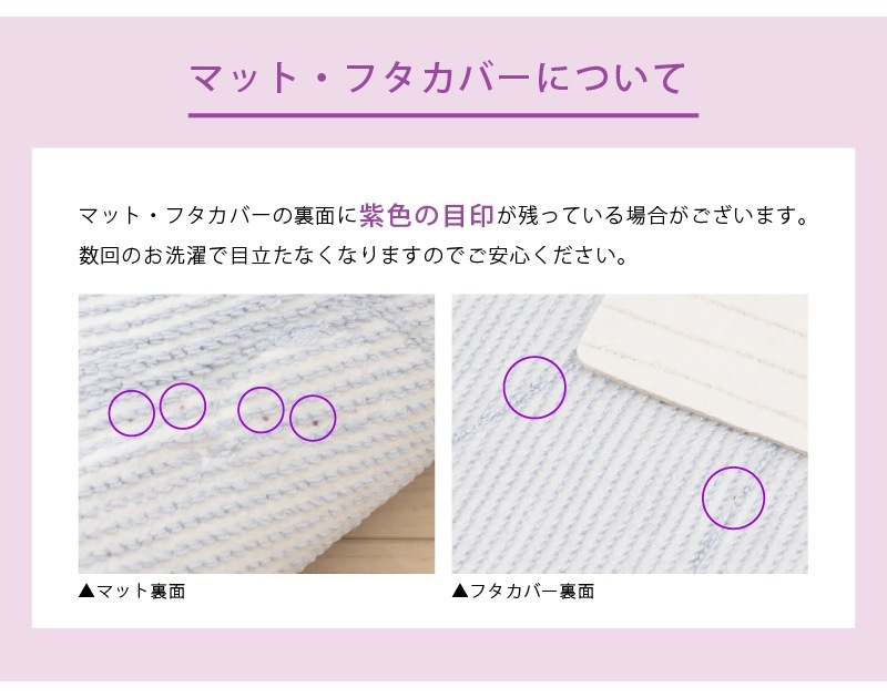 福袋2026 M+home ラナキラ ブルー トイレ2点セット トイレマット+兼用