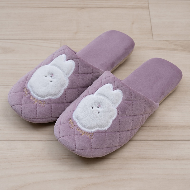 SDS ビション スリッパ 適応サイズ:約22～24cm ベージュ/グレー/ピンク