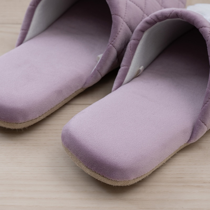 SDS ビション スリッパ 適応サイズ:約22～24cm ベージュ/グレー/ピンク