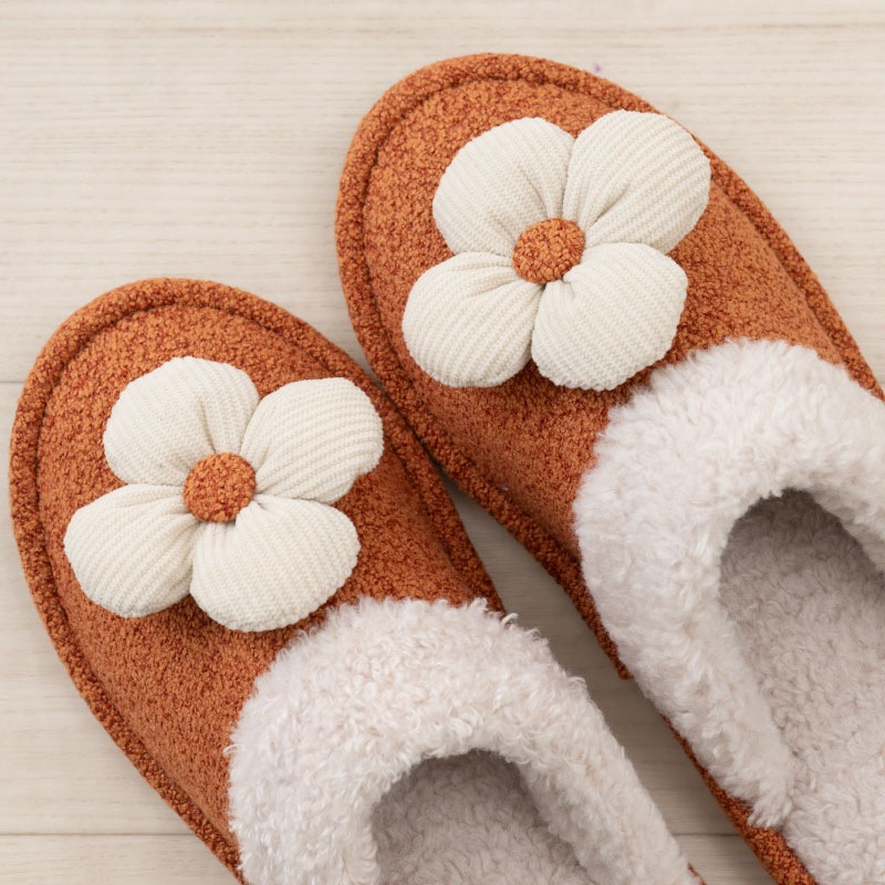 ホコモモラ リオ スリッパ 約22~24cm ベージュ/グリーン/オレンジ