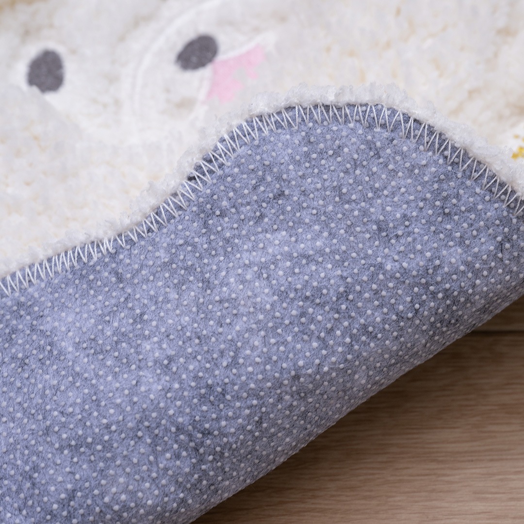 SDS クラウドビション アクセントマット 約48×50cm ホワイト