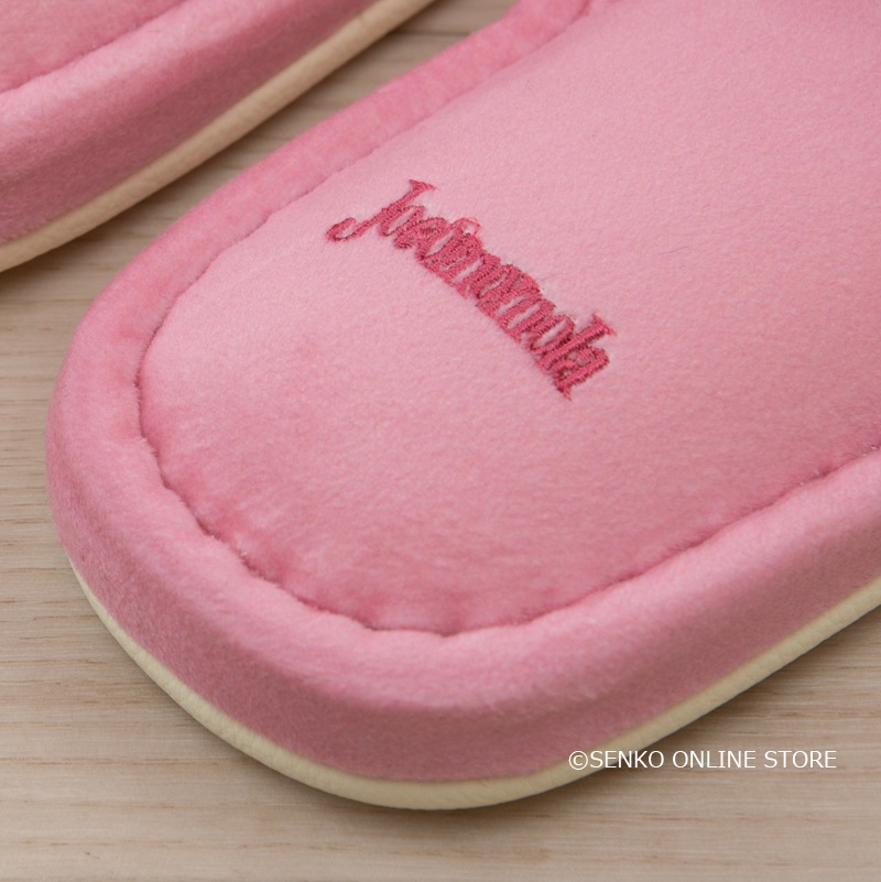 【スリッパ】フリーサイズ イエロー/ピンク Jocomomola（ホコモモラ） コラソン3 