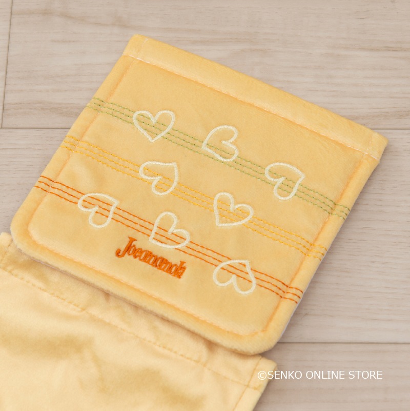 【ペーパーホルダーカバー】イエロー/ピンク Jocomomola（ホコモモラ） コラソン3 