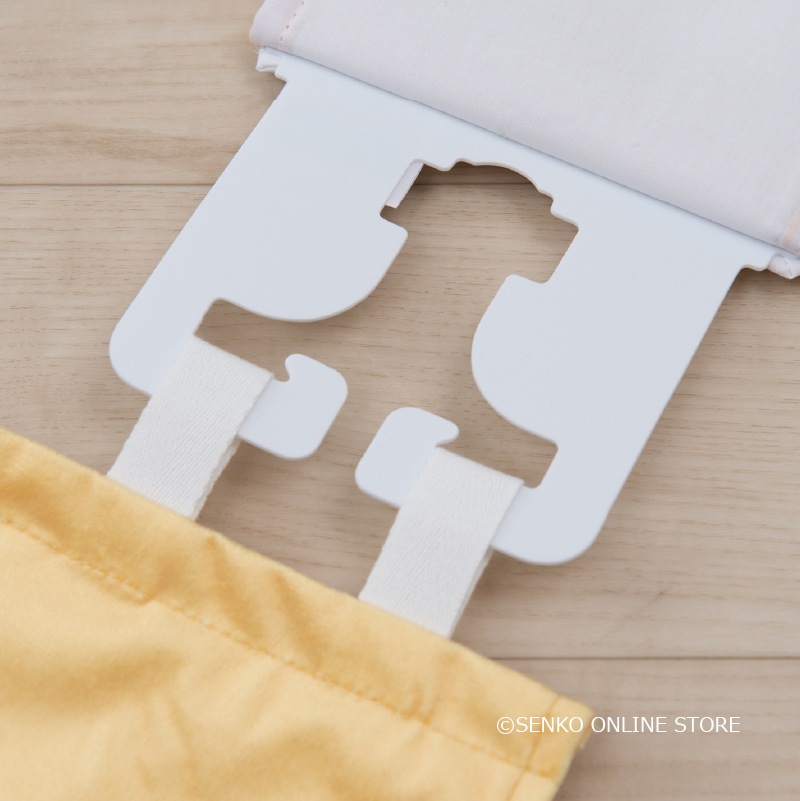 【ペーパーホルダーカバー】イエロー/ピンク Jocomomola（ホコモモラ） コラソン3 