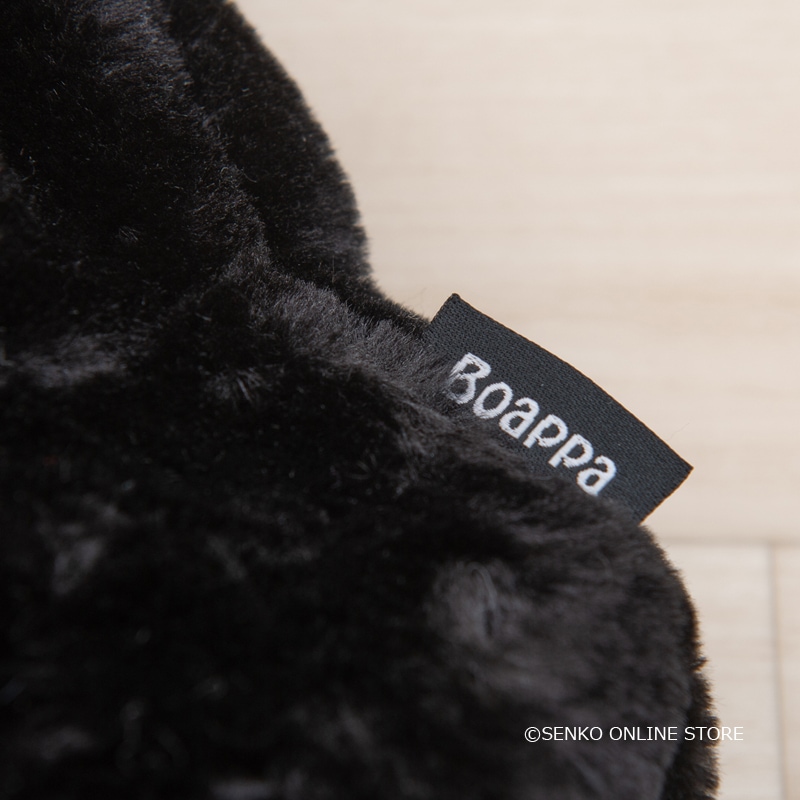 ★SDS Boappa(ボアッパ) ハンドウォーマー&レッグウォーマー 2点セット ブラック/ワインレッド