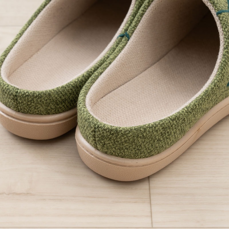 シビラ フロレリア スリッパ 適応サイズ：Mサイズ（約22.5～23.5cm）/Lサイズ（約23.5～24.5cm） ブルー/ベージュ/グリーン/レッド