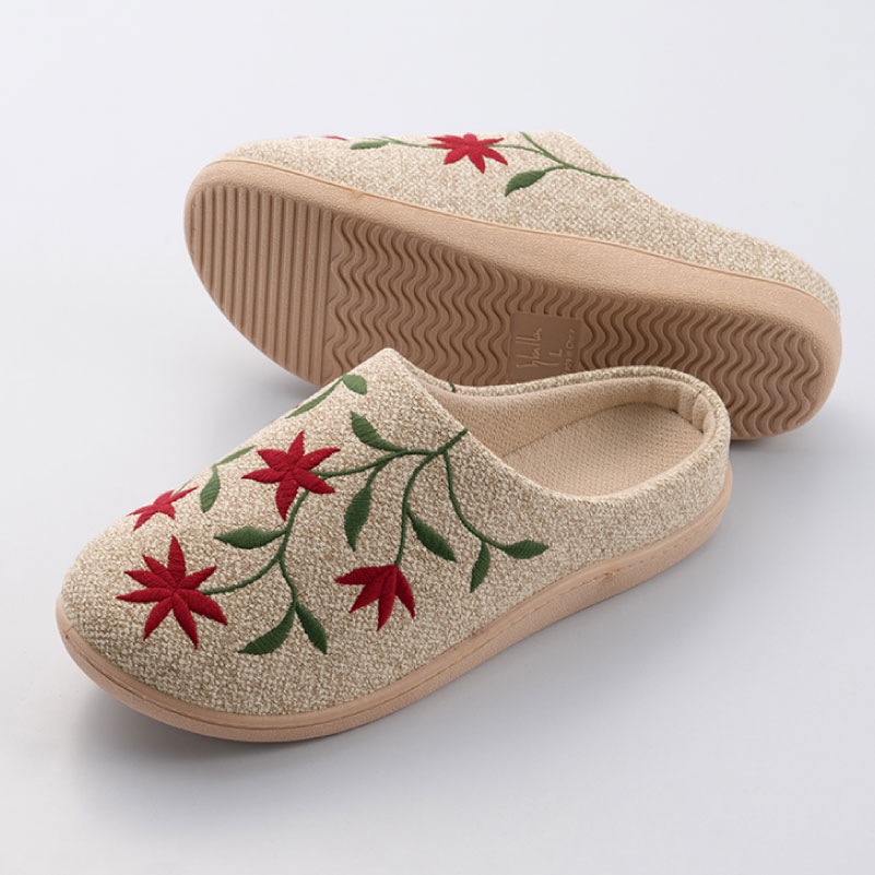 シビラ フロレリア スリッパ 適応サイズ：Mサイズ（約22.5～23.5cm）/Lサイズ（約23.5～24.5cm） ブルー/ベージュ/グリーン/レッド