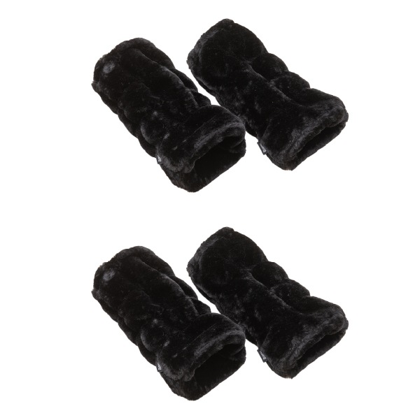 ★SDS Boappa（ボアッパ） レッグウォーマー 2点セット ブラック/ワインレッド