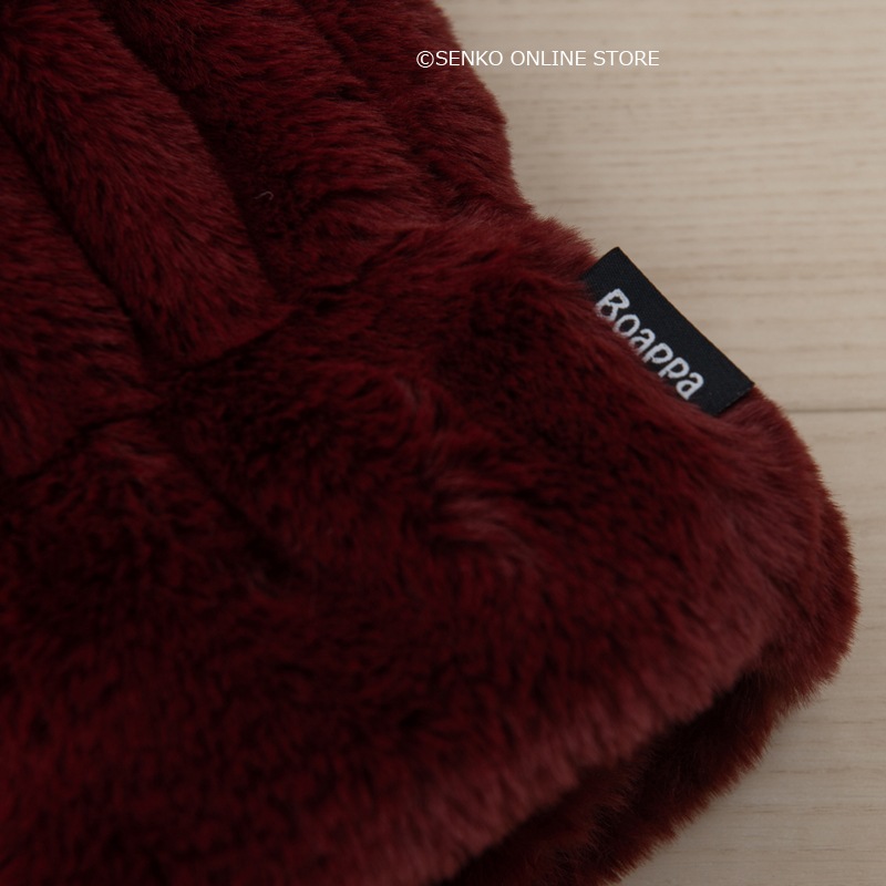 ★SDS Boappa（ボアッパ） レッグウォーマー 2点セット ブラック/ワインレッド