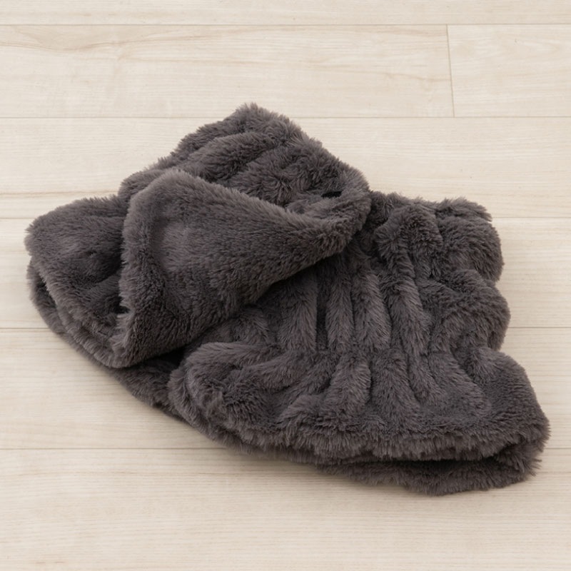 SDS Boappa(ボアッパ) ケープ 着丈:約28cm・裾幅:約55cm ベージュ/ブラウン