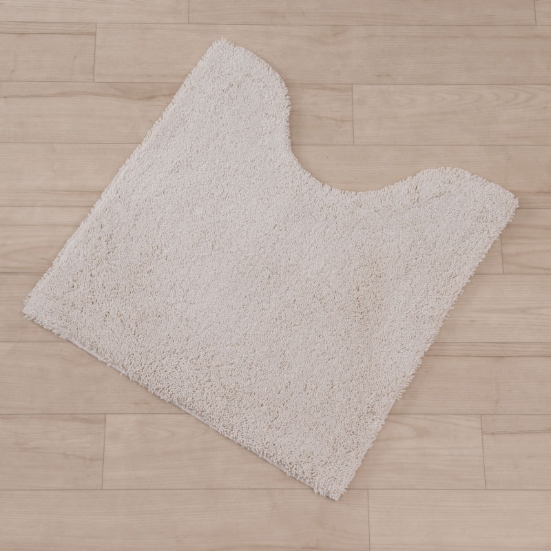 SDS 実はすごいトイレマット 約60×60cm ホワイト/ベージュ