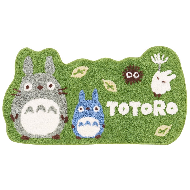 新生活に　新品ジブリ となりのトトロ　ふんわり柔らかラグマット リズムにのって柄 新品】センコー となりのトトロ リズムにのって ラグ カーペット