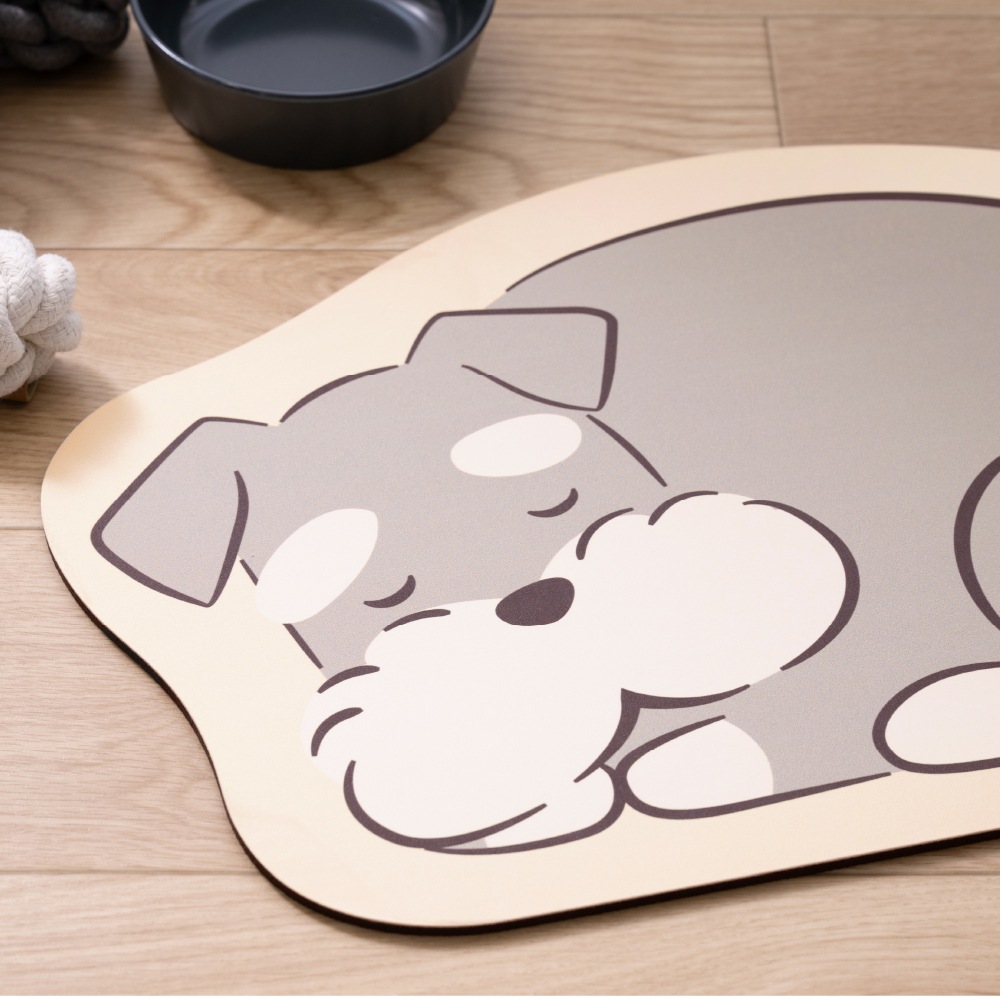 ペットプラスホーム 珪藻土入りやわらかワンドライマット 約30×45cm