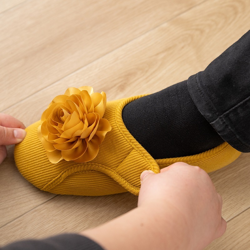 SDS ブルーム スリッパ 適応サイズ:（M）約22.5～24cm グリーン/ライトパープル/パープル/レッド/イエロー