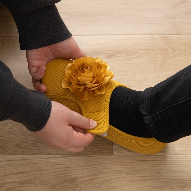 SDS ブルーム スリッパ 適応サイズ:（M）約22.5～24cm グリーン/ライトパープル/パープル/レッド/イエロー