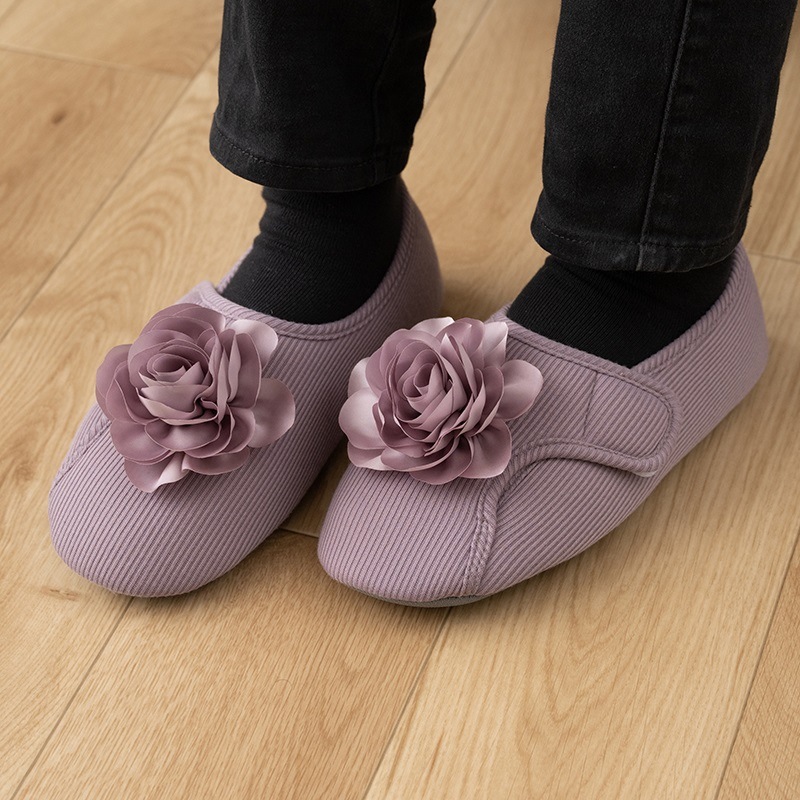 SDS ブルーム スリッパ 適応サイズ:（M）約22.5～24cm グリーン/ライトパープル/パープル/レッド/イエロー