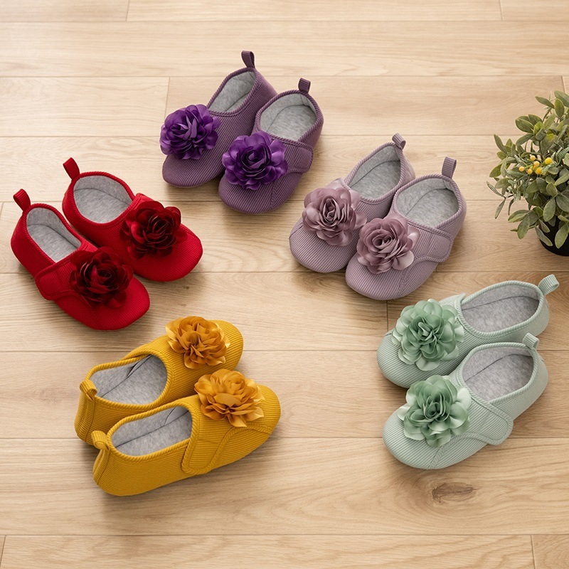 SDS ブルーム スリッパ 適応サイズ:（M）約22.5～24cm グリーン/ライトパープル/パープル/レッド/イエロー