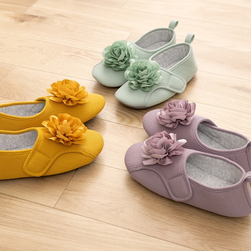 SDS ブルーム スリッパ 適応サイズ:（M）約22.5～24cm グリーン/ライトパープル/パープル/レッド/イエロー