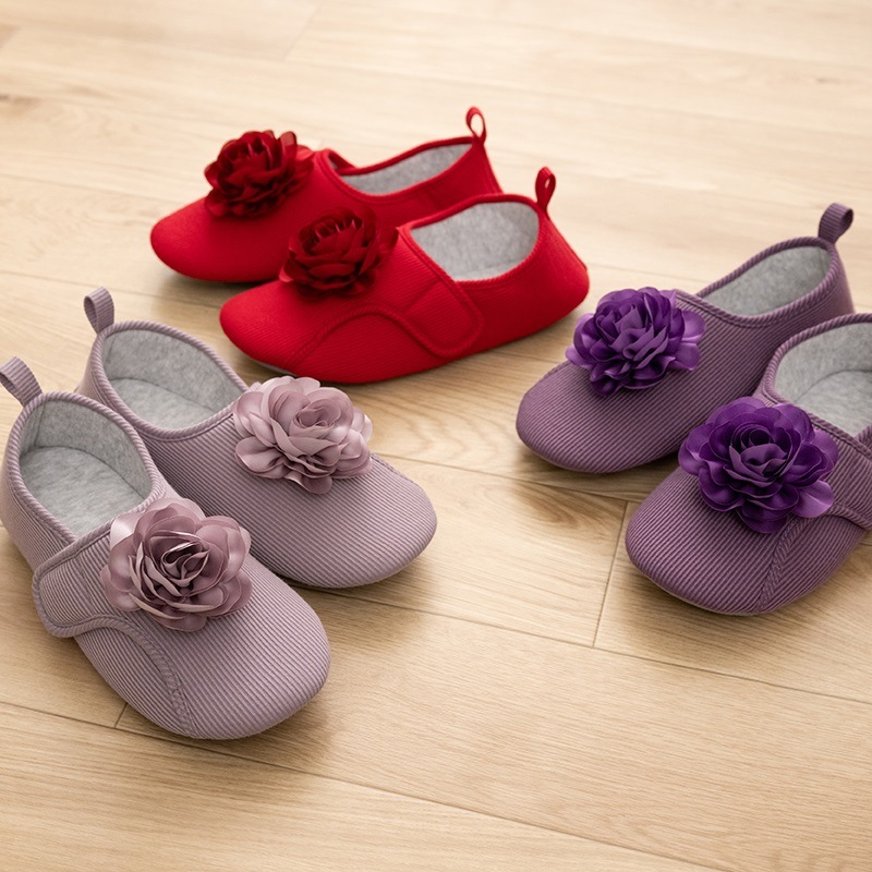 SDS ブルーム スリッパ 適応サイズ:（M）約22.5～24cm グリーン/ライトパープル/パープル/レッド/イエロー