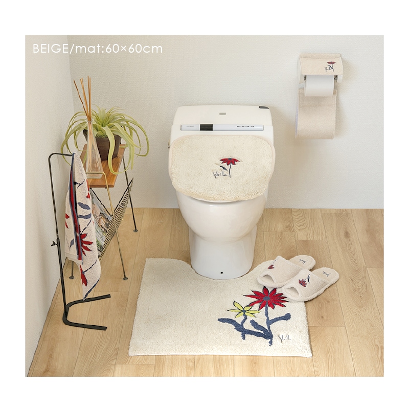 シビラ レジェンダ ハンドタオル 約34×80cm ブルー/ベージュ