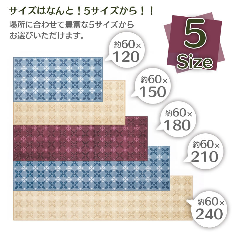 LANCETTI - 新品　ランチェッティ ピッツォブルー上品 ・おしゃれ 更紗柄　約80×65cm lan.jpg