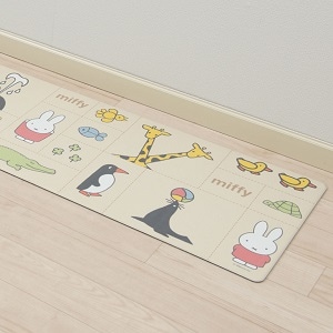 PVCキッチンマット ロングマット PVC miffy ミッフィー ディック