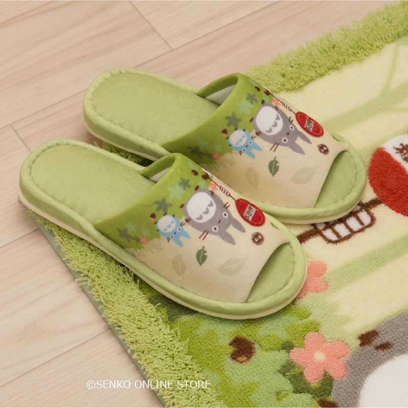 となりのトトロ なかま スリッパ フリーサイズ グリーン | ブランド