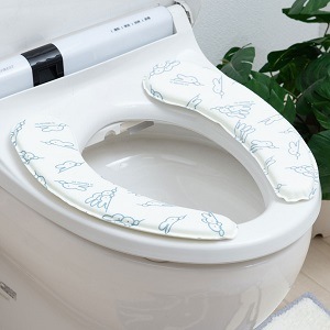 【クッション便座 トイレ miffy ミッフィー ディックブルーナ グッズ 雑貨】アイボリー DickBruna ワンステップ