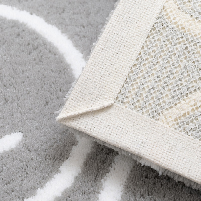ディックブルーナ インテリアマット 約45×70cm おともだち（ベージュ）/お花と顔（イエロー）/トゥーフェイス（グレー）/ラインボリス（ベージュ）