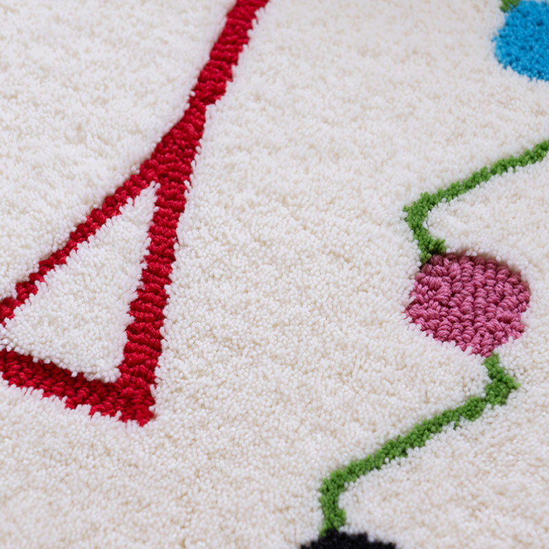 アツコマタノ キッチンの窓辺 ロングマット 約50×240cm グレー/アイボリー