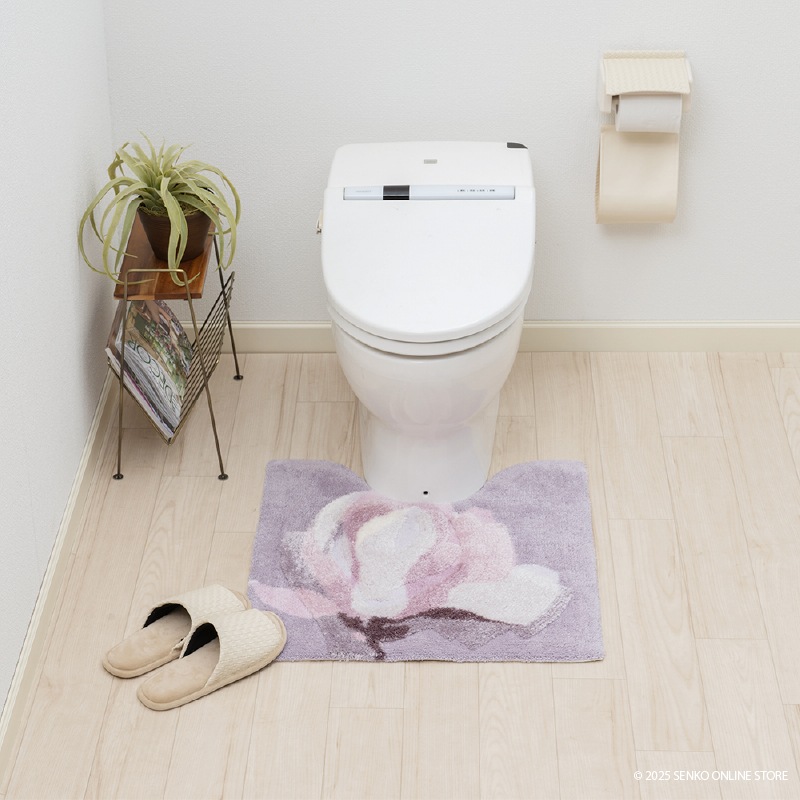 M+home マグノーリア トイレマット 約60×60cm ピンク