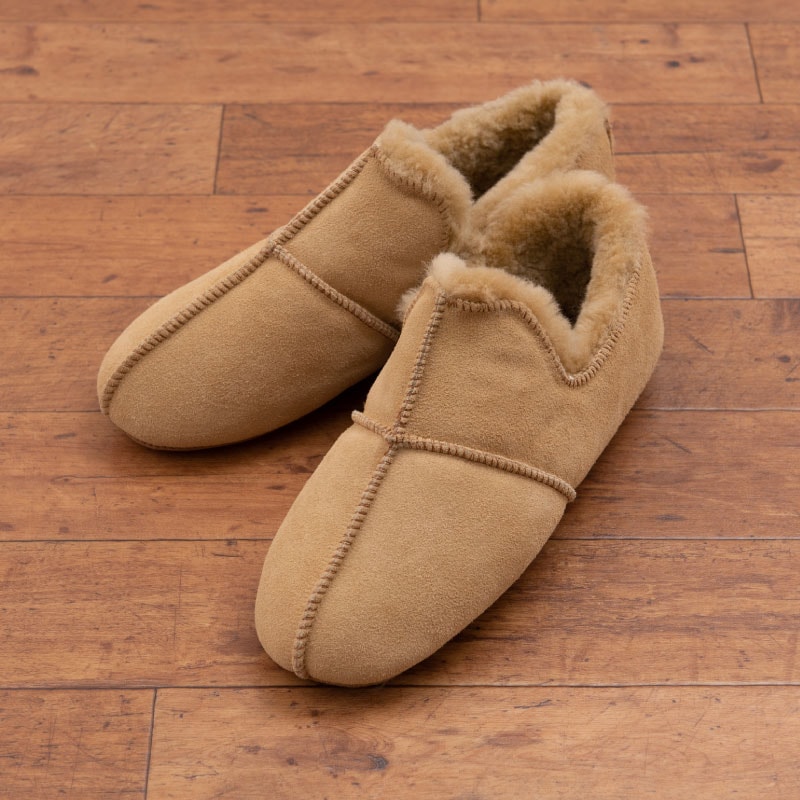 M+home アデレード ルームシューズ S/M/Lサイズ ブラウン