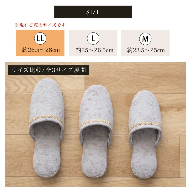 SDS ブーファン スリッパ 適応サイズ:(LL)約26.5~28cm ブルー/グレー
