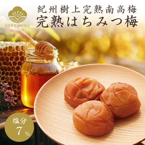 紀州完熟南高梅＜はちみつ梅＞ご自宅用