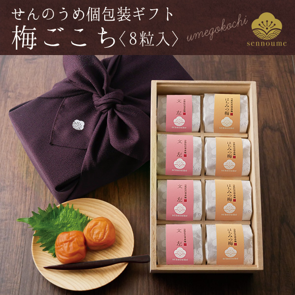 ＜梅ごこち＞(個包装８粒入)＜古代紫＞【送料無料】