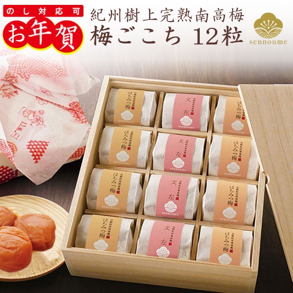 御年賀＜梅ごこち（個包装12粒入）＞【送料無料】
