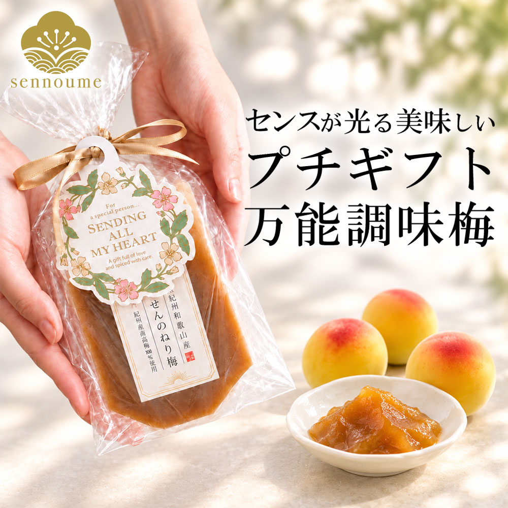 紀州完熟南高梅＜せんのねり梅プチギフト＞